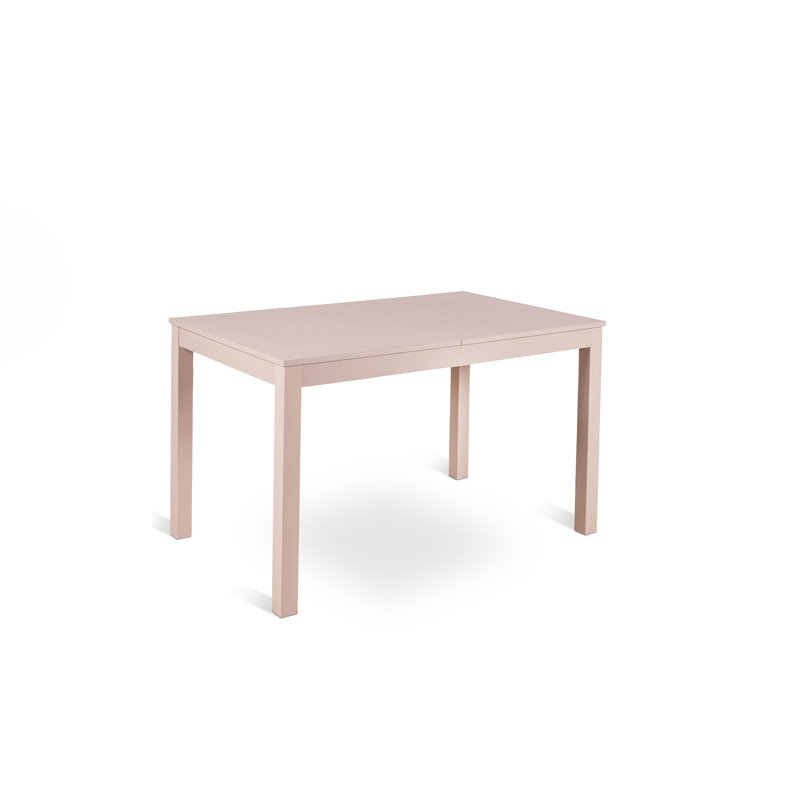 Mcgehee Extendable Solid Wood Base Dining Table, Grey