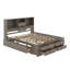 Grand lit plateforme avec tiroirs-229795704