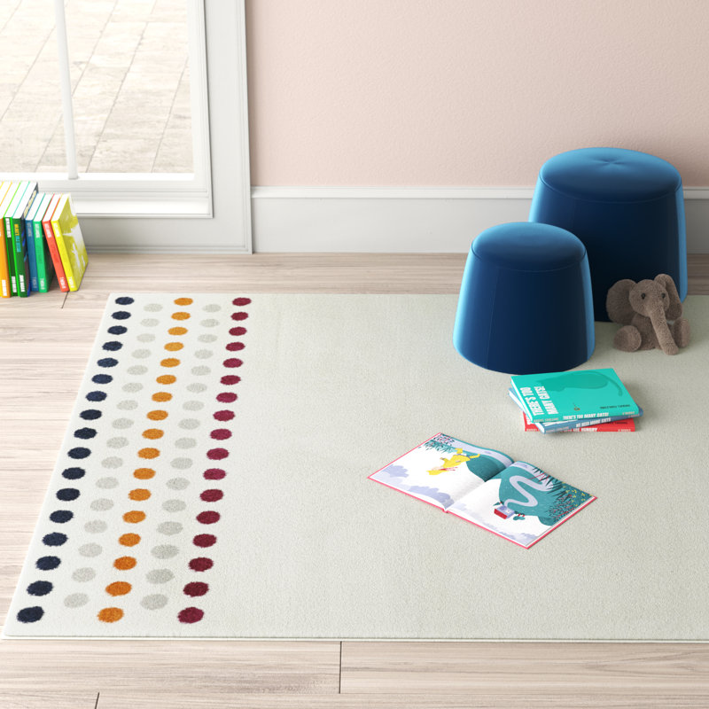 Tapis ivoire Dechaun, Rectangle 5 pi 3 po x 7 pi, Ivoire ivoire