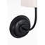 Vendome Single Sconce with White Glass-66560719