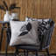 Luna Floral Square Throw Pillow Cover-96694819