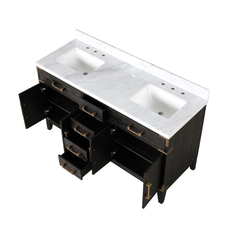 Double Bath Vanity With Top