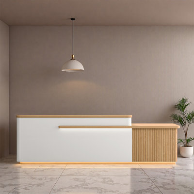 Bureau de service simple et moderne - Polyvalent et polyvalent pour le salon de thé Mall Mall