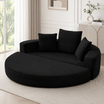 Convertible sofa couch bed,multi-functional,circular bed,adjustable Futon sofa