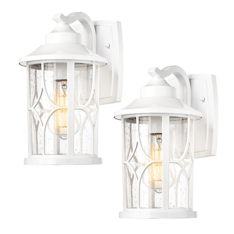 Aluminum Wall Light, White