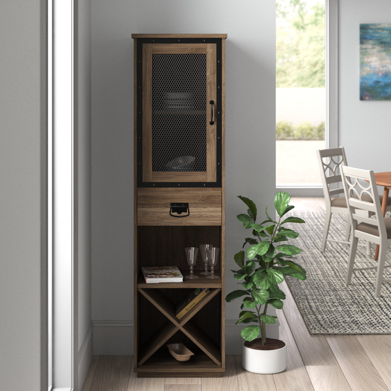 Vitrine Glynis, Brun
