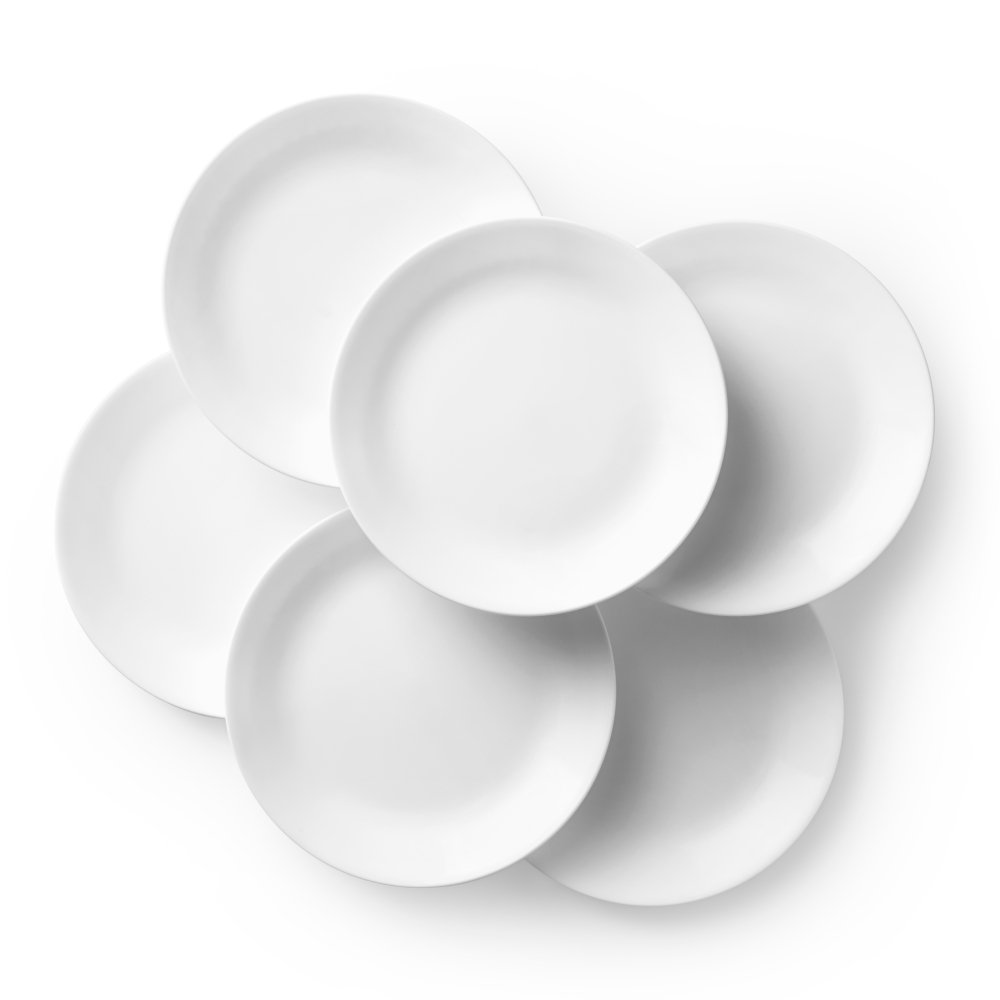 Winter Frost White 8.5 Divided Salad Plate