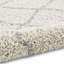 Hallee area rug Machine Woven Rectangle Cream-70522857