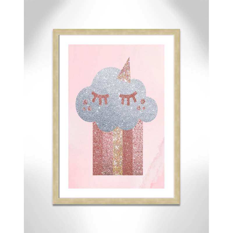Paillettes, H 36,5 po x l 26,5 po x P 0,63 po, Encadré plat champagne