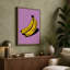 Graphic Bananas Modern - Wrapped Canvas-368544723-368544724