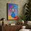 Blooms and Colour Modern - Wrapped Canvas-122658748-122658726