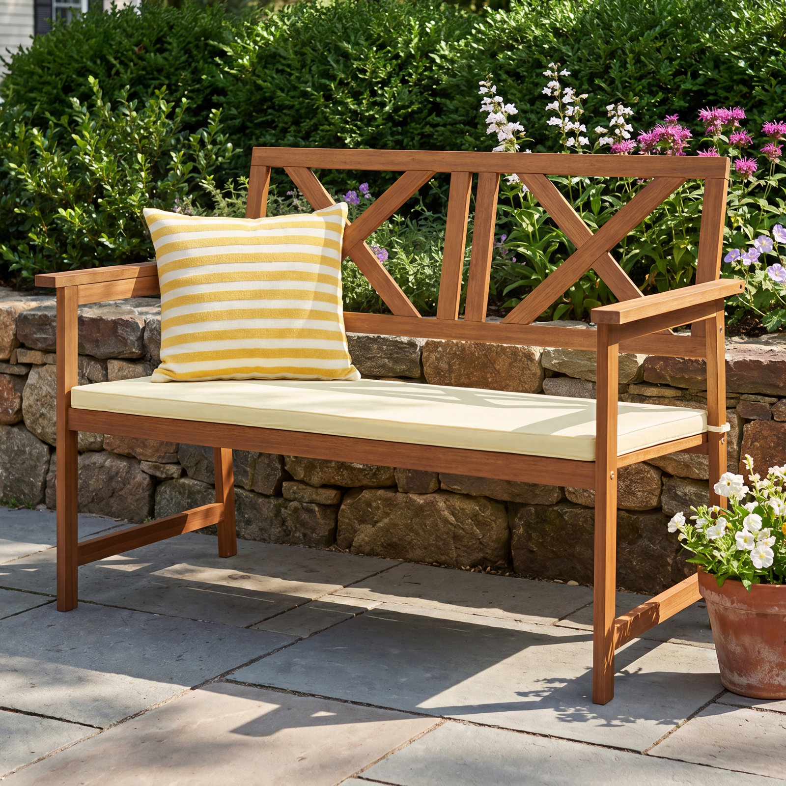 Arlen 43.7'' Outdoor Bench