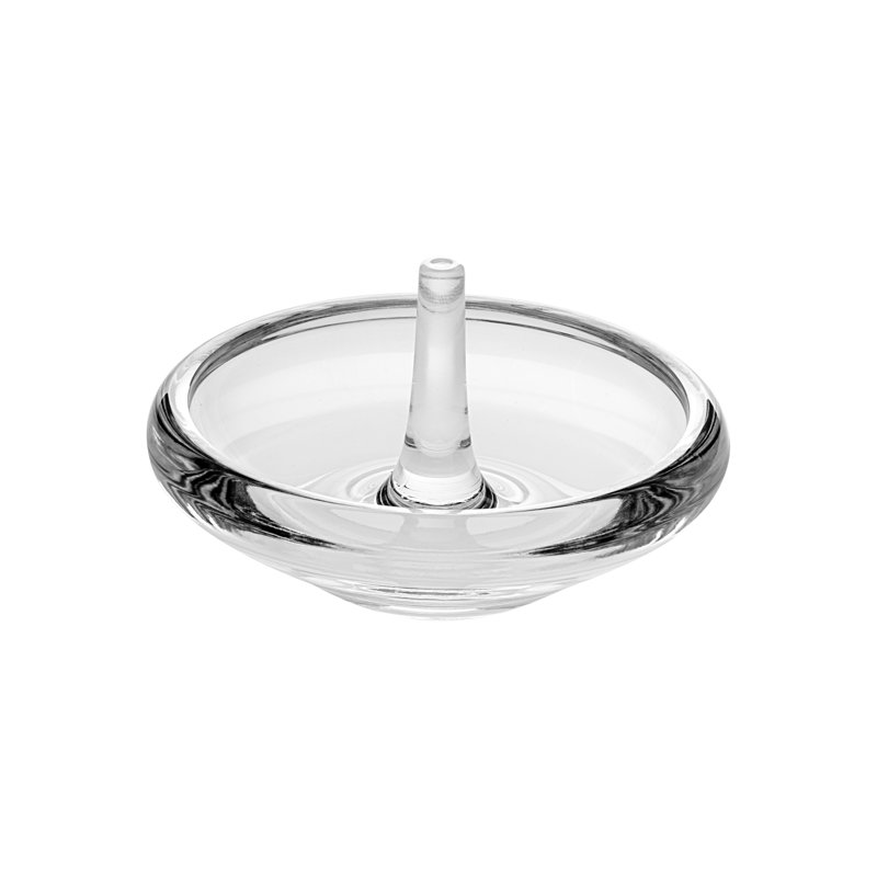 Porte-anneau classique en cristal taillé européen