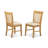 5 Piece Modern Dining Table Set Includes an Oval Wooden Table with Butterfly Leaf and 4 Linen Fabric Kitchen Dining Chairs, 42x60 Inch, Oak-256744614-246144225