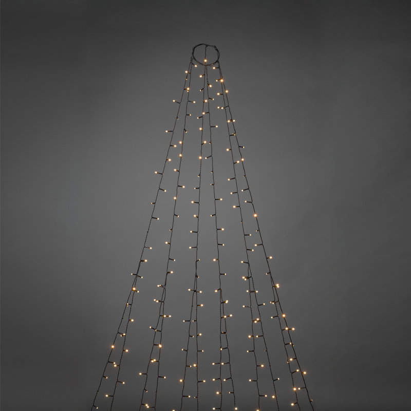 Halo Christmas Tree Lights Indoor / Outdoor, 180cm H x 1180cm W x 1cm D