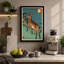 Leaping Deer Japandi - Wrapped Canvas-1822033308-1822033376