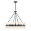 Lustre 6 lumières Bancroft en noir mat-1272334917