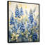 Blue Bonnets Tranquility IV, reproduction d'art sur toile-1880225931-1880225930