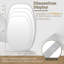Miroir de salle de bain ovale, miroir mural en aluminium brossé pour meuble-lavabo mural-388658752-388658762