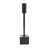 Lyanie Aluminum Metal Slim Decorative Black Candle Holder with Block Bases Set-1992995608
