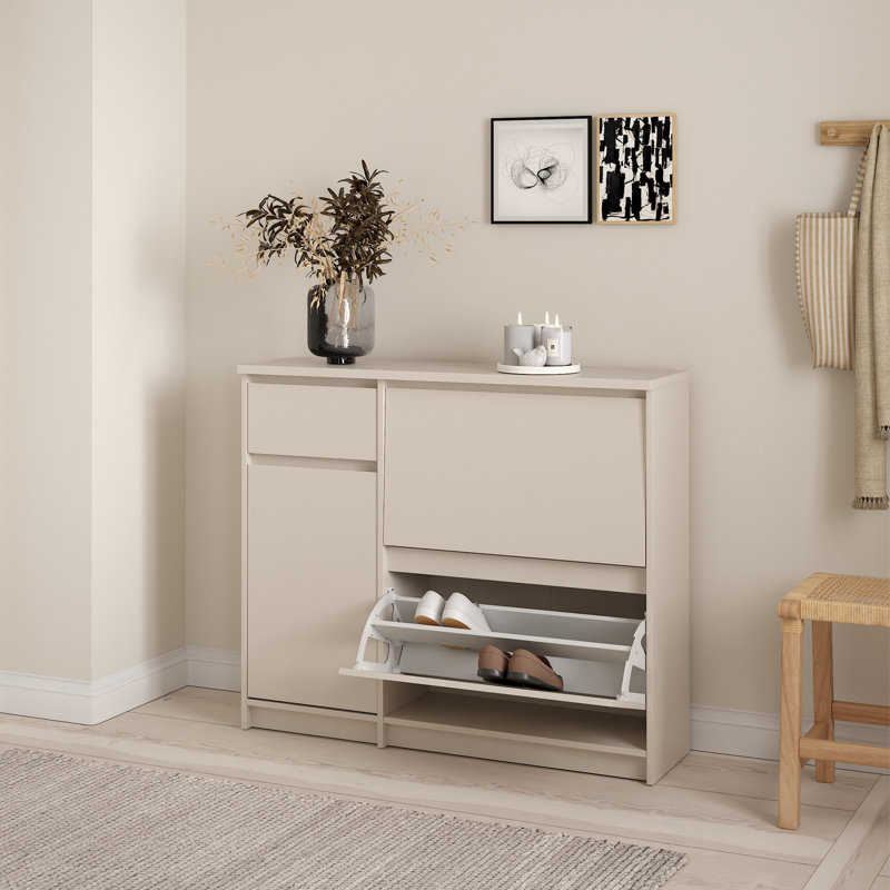 Naia 8 Pair Flip Down Shoe Storage