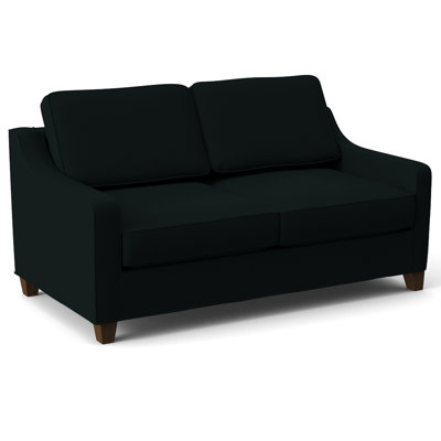 Clark 74" Square Arm Sofa Bed with Reversible Cushions