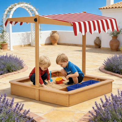 Bac à sable en bois pour enfants