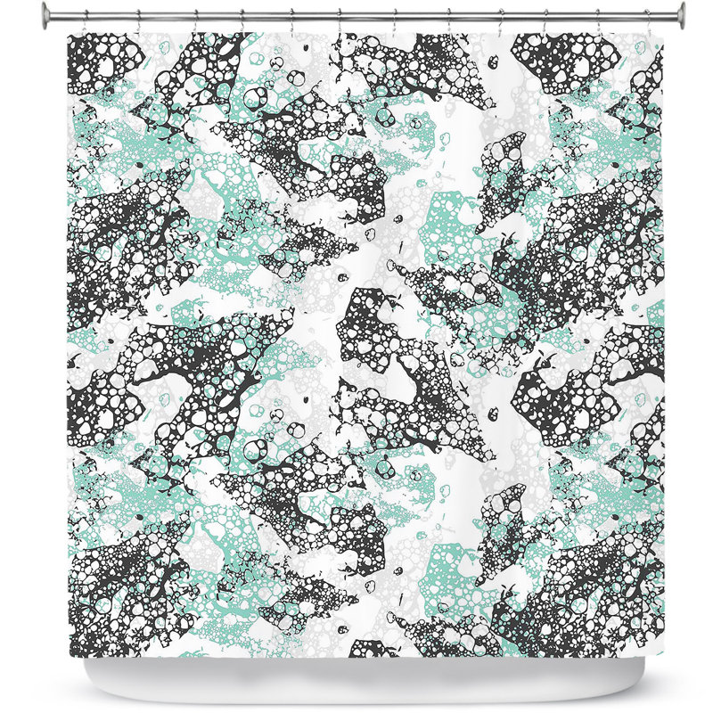 Abstract Shower Curtain