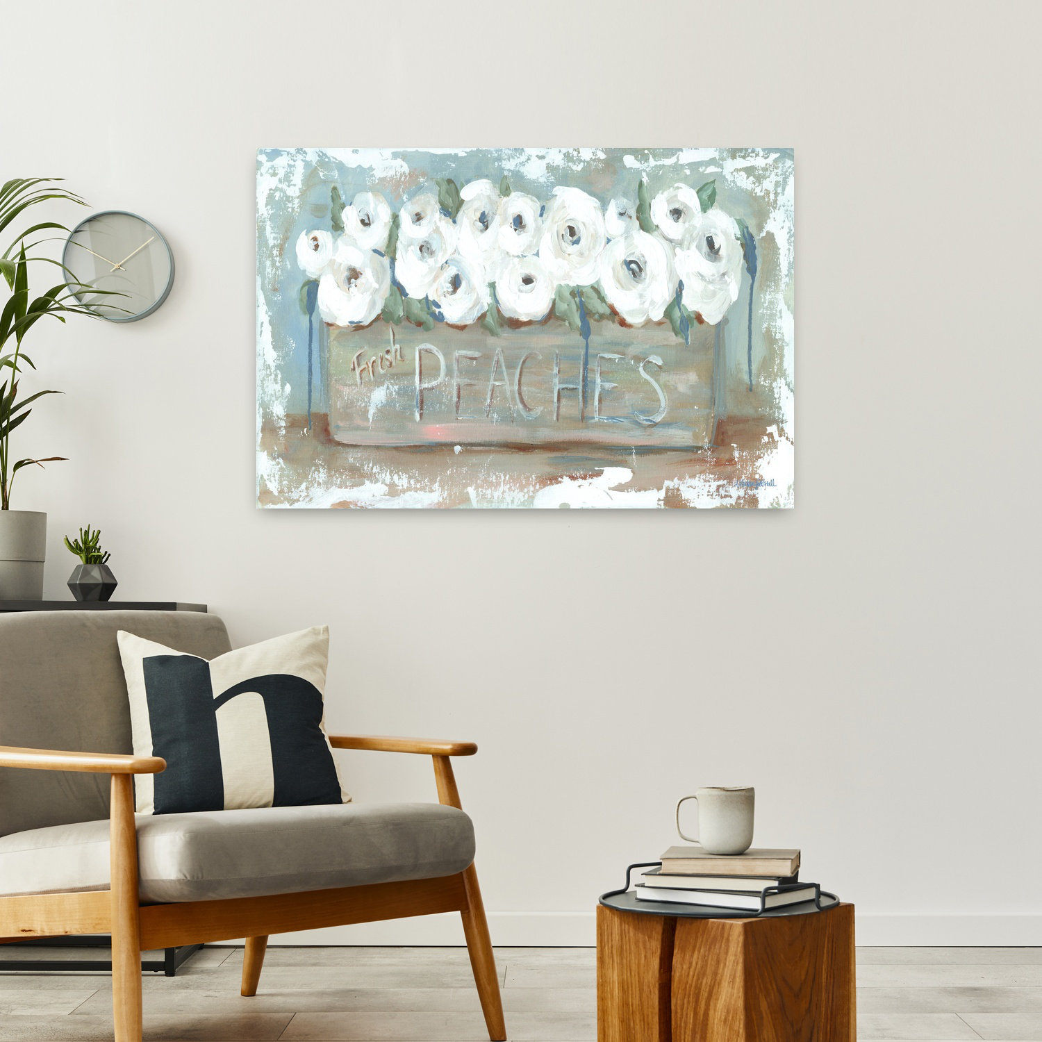 Ophelia & Co. Contemporary Art Abstract Contemporary Spring Flower Art ...