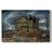 Haunted House -Gallery Wrapped Cavas-254807759