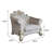 3 Piece Fabric Standard Living Room Set