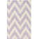 Sanyla Hand Tufted Wool Chevron Rug