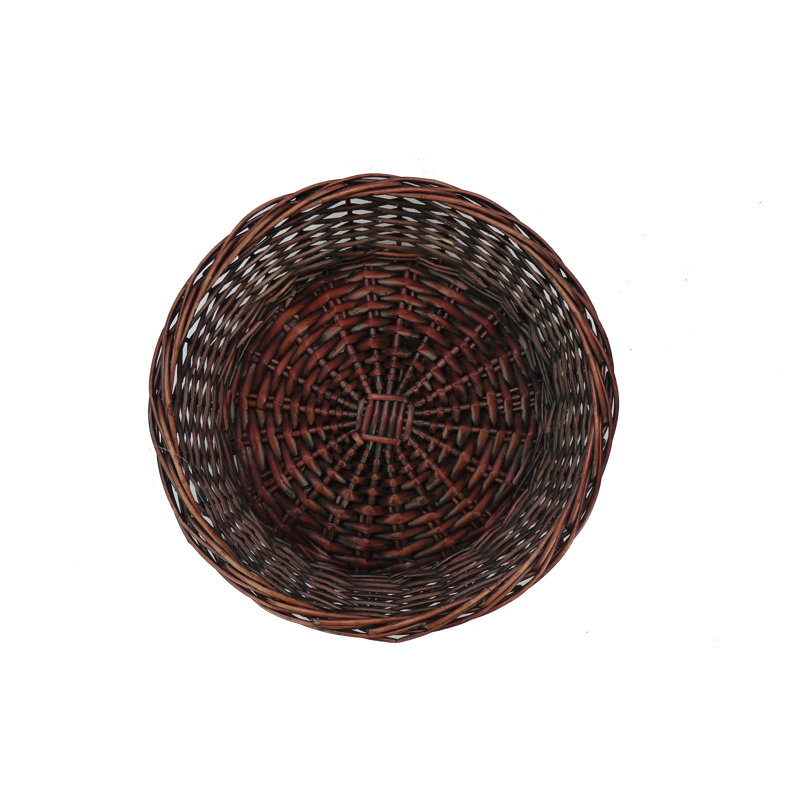 Panier rond teint willow