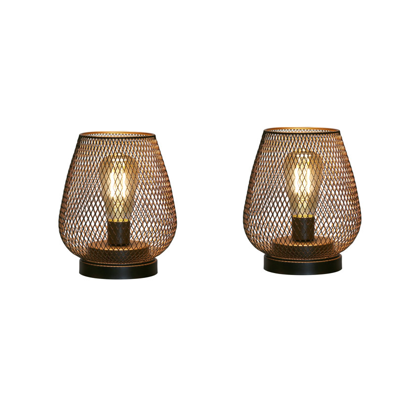 6.7" Battery Powered Outdoor Table Lamp