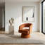 Fauteuil d'appoint pivotant en velours Modern-1589764712