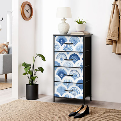 Commode pour commode de chambre à coucher pour carrelage rétro marocain sans soudure Seigaiha