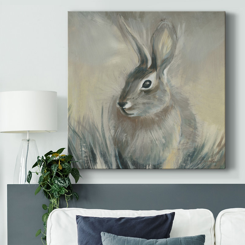 Toile tendue Wild Hare II-Gallery, H 24 po x l 24 po