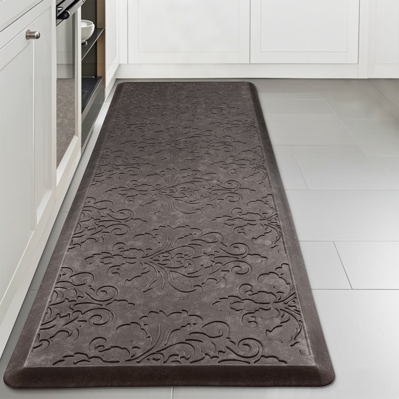 Jaidan Anti-Fatigue Non-Skid Waterproof Kitchen Mat, Brown