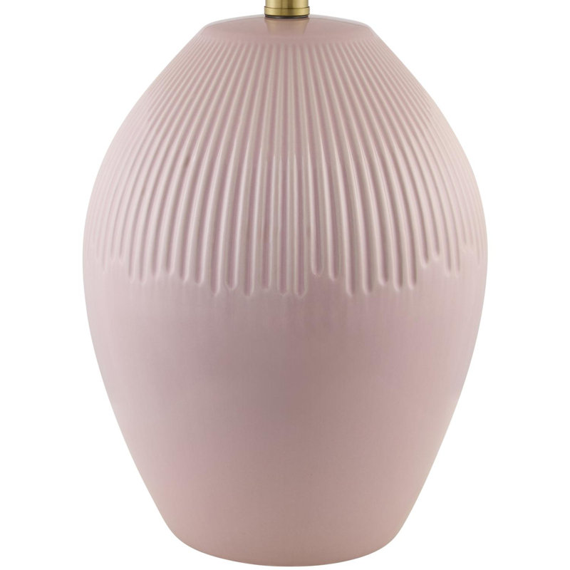 Stoltzmann Table Lamp, Light Pink