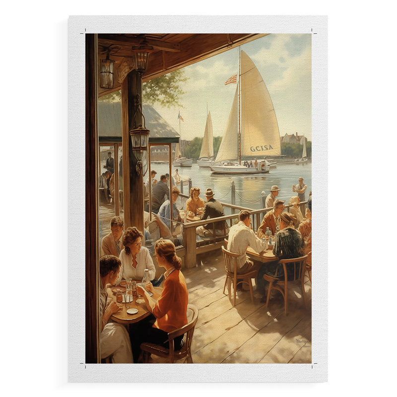 NAUTICAL Series DCxxi - Impression sur toile seulement - non encadrée, H 18 po x l 12 po