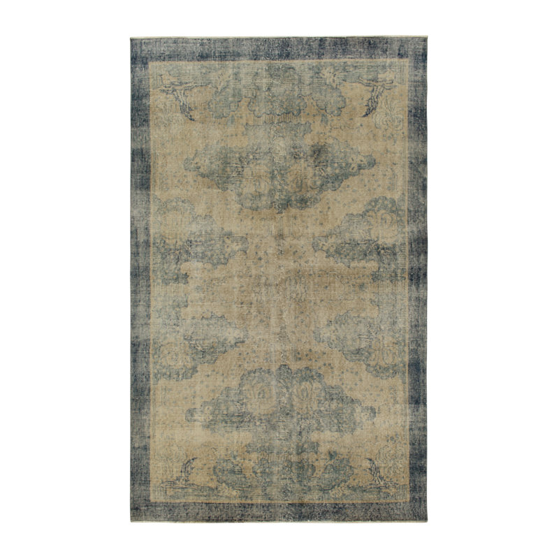 Pasha One-of-a-Kind Rectangle 5'2" X 8'4" Hand Knotted Area Rug