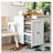 Pantry Organizer Sliding Snack Cabinet Storage Rack With Wheels