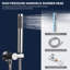 Robinet de douche mural avec soupape brute-88468729