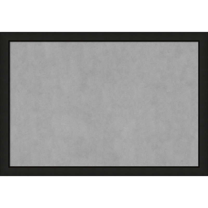 Tableau magnétique encadré noir Phil Midnight, H 27 po x l 39 po
