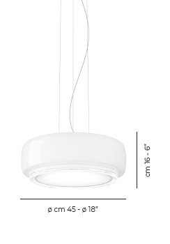 Bot Suspension 45 White Crystal Glossy White E26 Ul