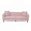84.5"Wide 3-Seat Sofa with Wood Legs-1868145561