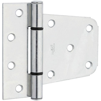 Charnière de porte simple décalée H 3,5 po x l 3,5 po