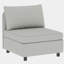 Siège sans accoudoirs pour canapé modulaire modulaire, siège de canapé convertible avec rangement-1762383898