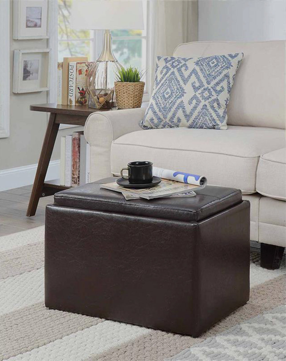 Ottoman deals topper tray