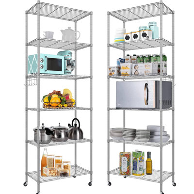Luanni 21.26 " W Adjustable Shelving Unit